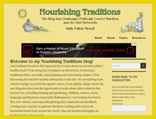 Tablet Screenshot of nourishingtraditions.com